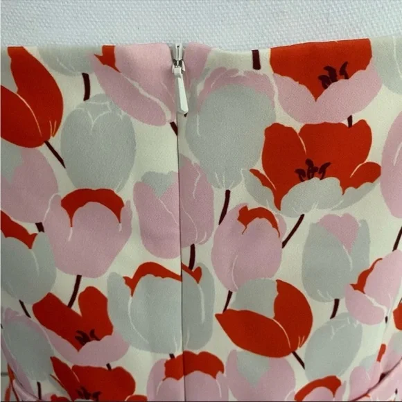 Black Halo Women's Zalda Ruffled Floral Mini Dress - Picture 10 of 16